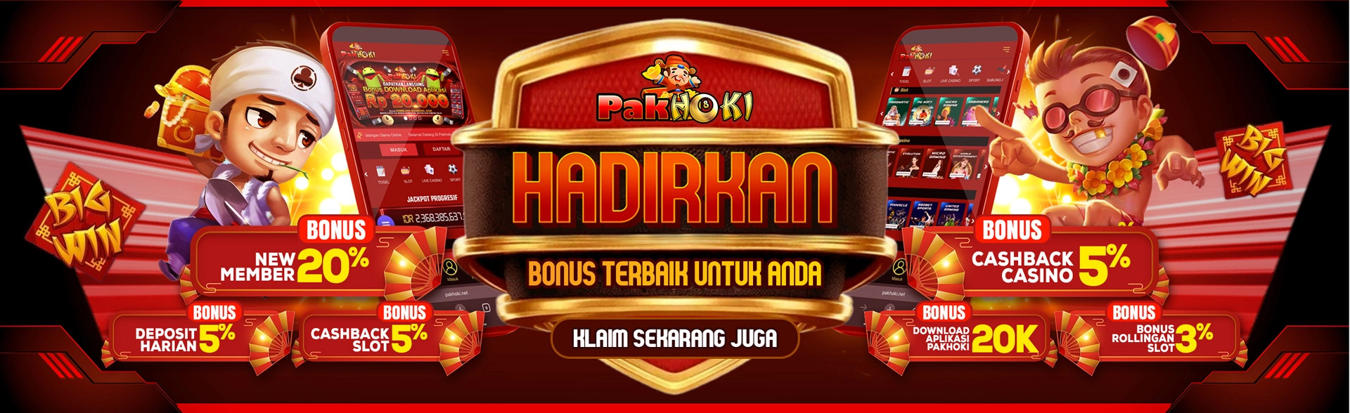 BONUS DAN PROMOSI PAKHOKI